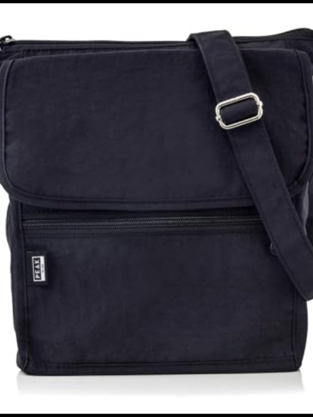 Peak Gear Nylon Crossbody Travel Purse RFID Blocking Adjustable Strap